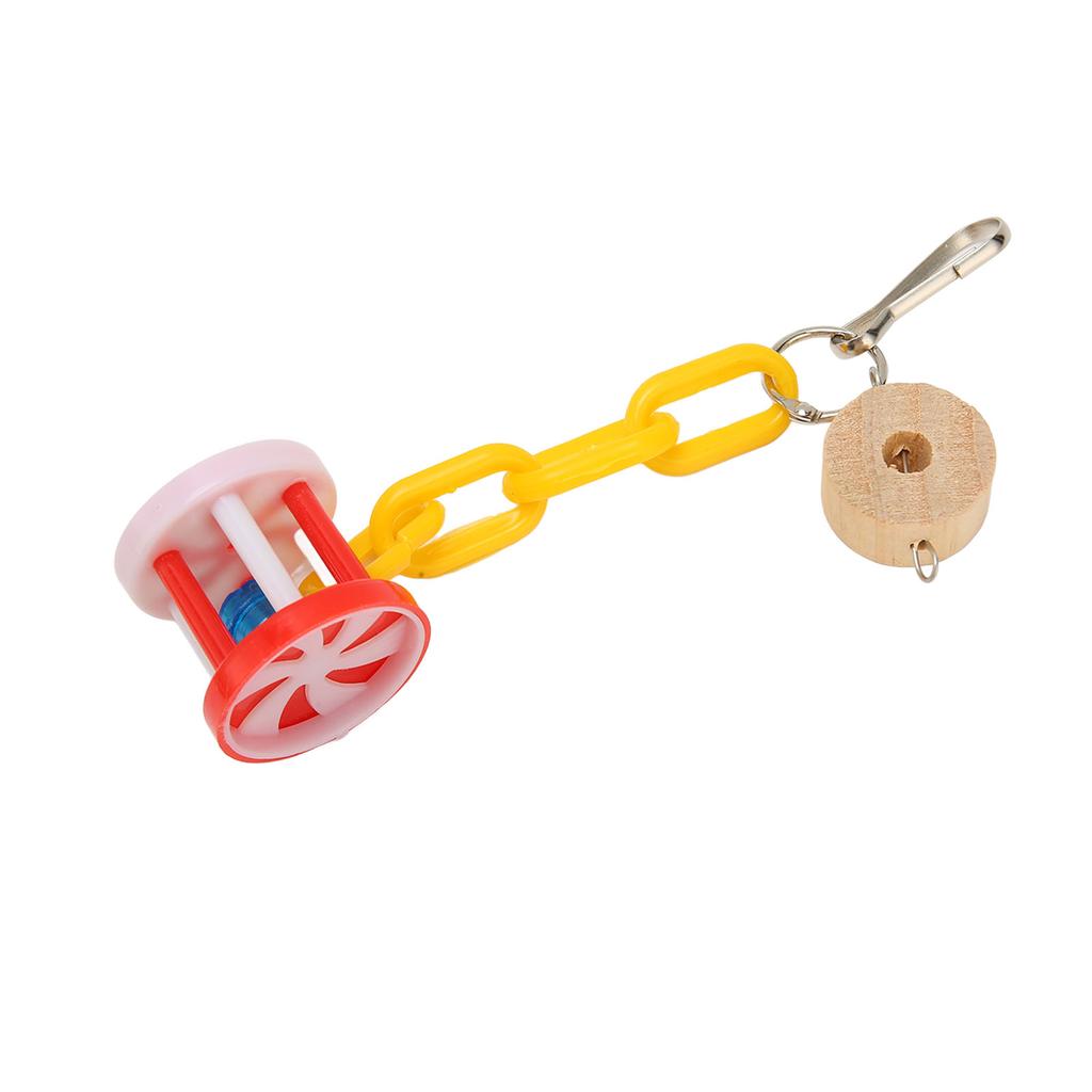15pcs Bird Swing Chewing Toy Colorful Bite Resistance   Swing Toys Set for Finch Budgie Parakeets Cockatiels