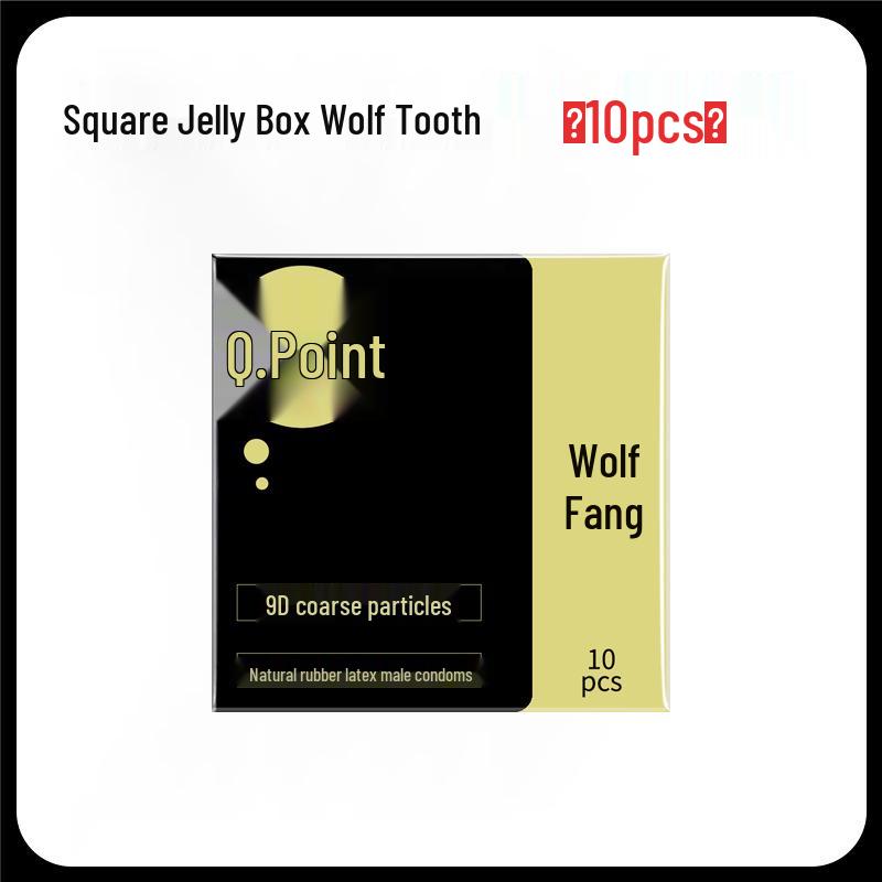 Q Point Ultra-Thin Pink Condoms with 3D Surrounding Particles - Odorless, Super Lubricated, Female Pleasure Enhancing.