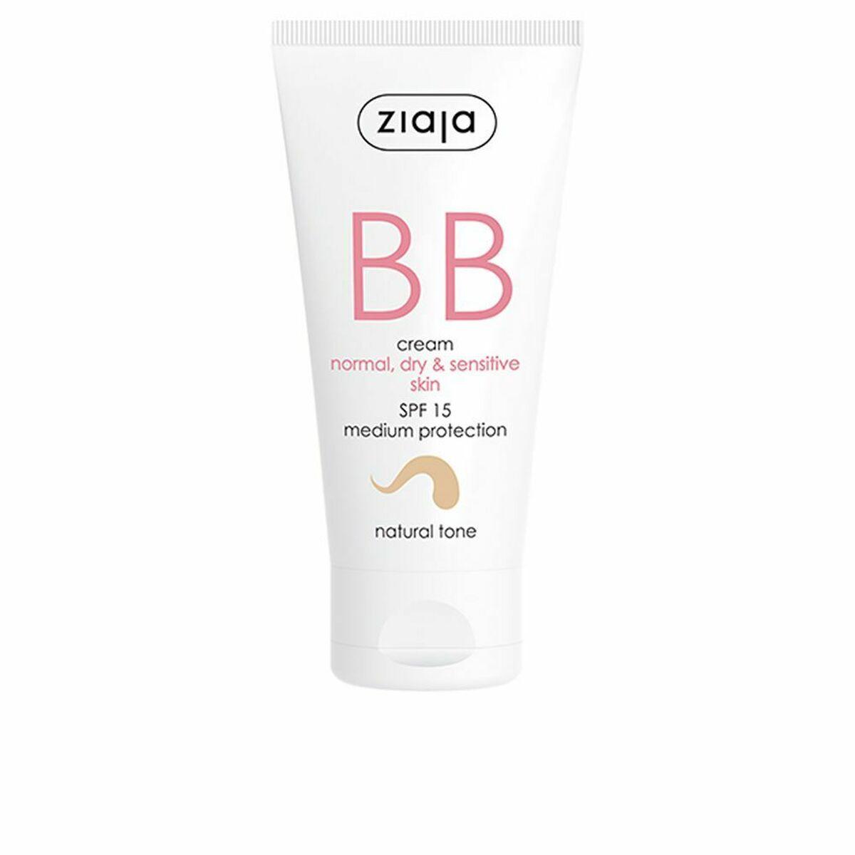 

Увлажняющий крем с тоном Ziaja BB Cream Натуральный SPF 15 50 мл