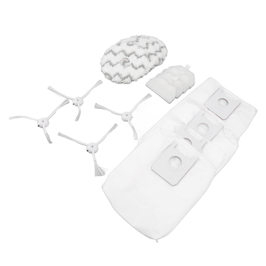Dust Bag Filter Rag Side Brush Set Robot Vacuum Cleaner Accessories for Roidmi EVA SDJ06RM