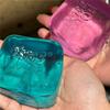 Needoh Nice Cube Ice Lolly Toy Adhd Fidget Anxiety Relief Super Solid Transparent Stretch Squeeze Squishy For Adults Kids Gift