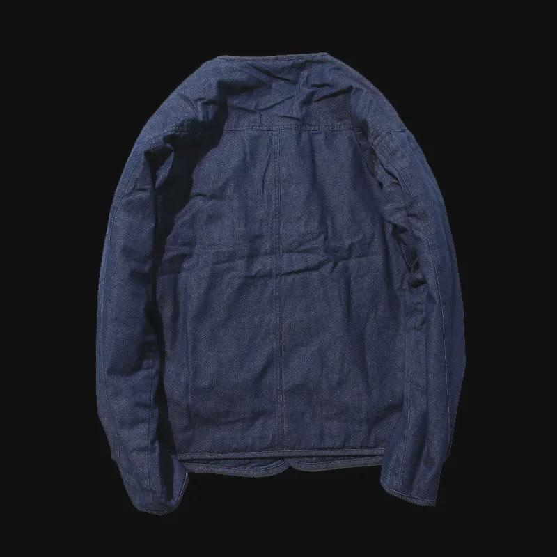 Japansk Höst- & Vintertjock Kviltad V-ringad Jacka