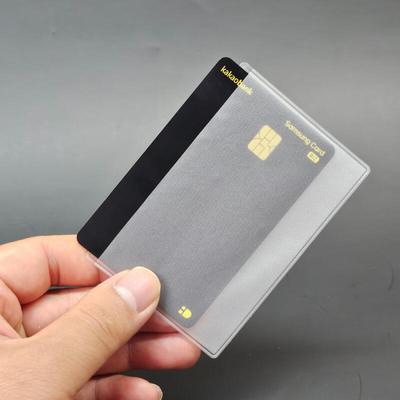 10 Horizontal Credit Check Card ID Protection Pad Storage Covers
