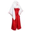 Anime Inuyasha Kiky Kikyō Cosplay Costume Witch Japanese Kimono Performance Clothes Wig with Tops Skirt Uniform Halloween Party
