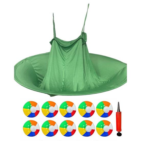 Oma-Hosen Hofspiel, Überdimensioniertes Outdoor-Wurfspiel für Erwachsene, Lustige Familienparty Aufblasbare Hosen mit Ball, Team-Challenge-Aktivität