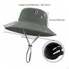Wide Brim Fisherman Hat UPF 50+ ImpactResistant EN1078 Certified Outdoor