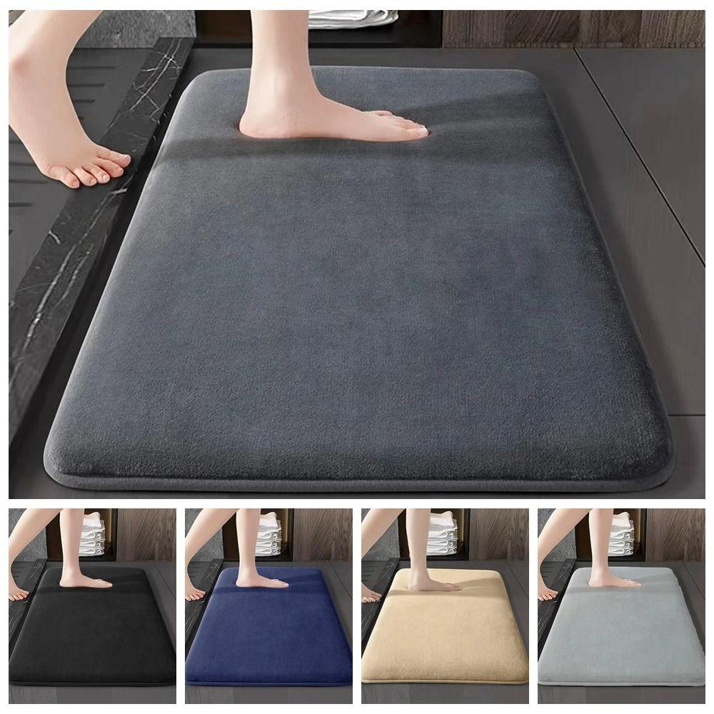 Anti-slip Bedroom Mat Ultra Soft Floor Mat Durable Bathroom Rug Household