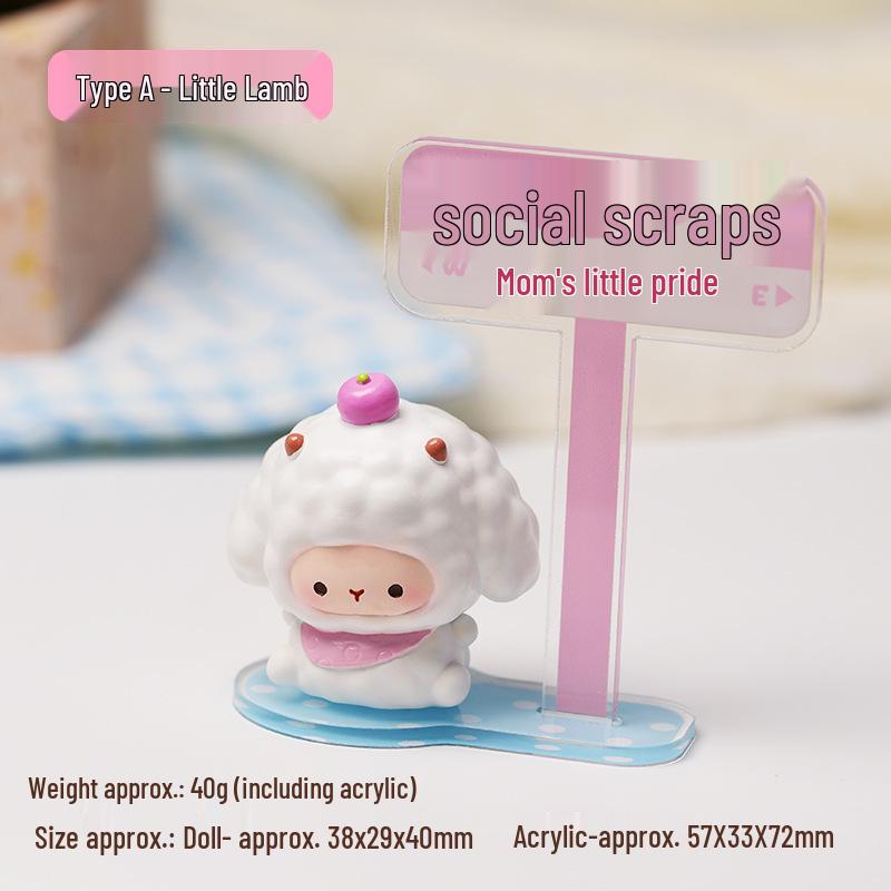 Mental State Mini Desktop Resin Capybara Ornament - Small Office Decor