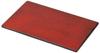Red and Black Charcoal Rectangular Plate X X Appetizer Reinforced Setomonohonpo Three-Legged [28 17.6 2.4cm] Plate, Porcelain,