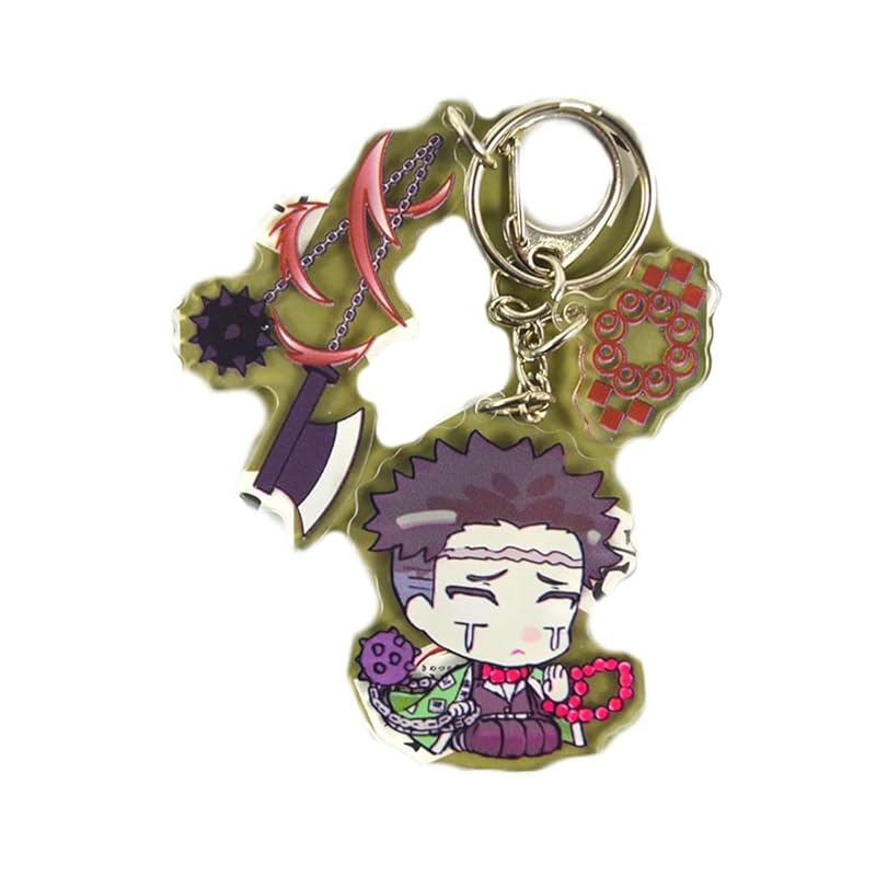 

[Sizuuenn] Demon slayer Scream Island Gyōmei Himejima Gyomei key ring cosplay Peripheral goods anime Accessories Goods school festival cultural
