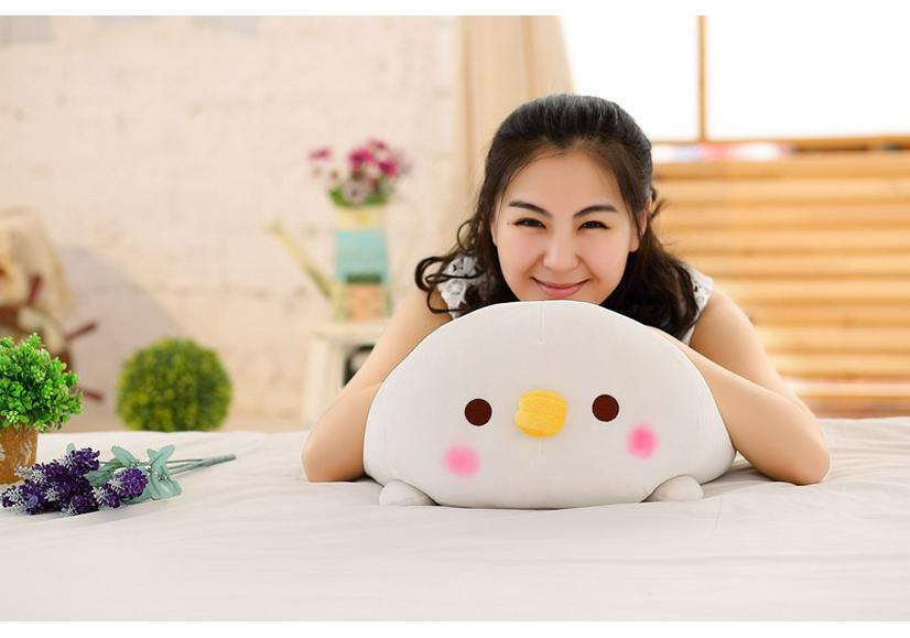 Japanese Little Chick Plush Pillow - Small Animal Cotton Toy