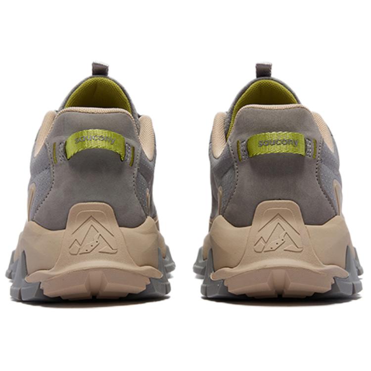SAUCONY Canyon Wlk Comfortable Versatile Lifestyle Casual Shoes Unisex Casual Shoes Gray Khaki S79068-10