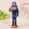 Creative Christmas Wood Nutcrackers Soldier Ornament  New Year Birthday Wedding