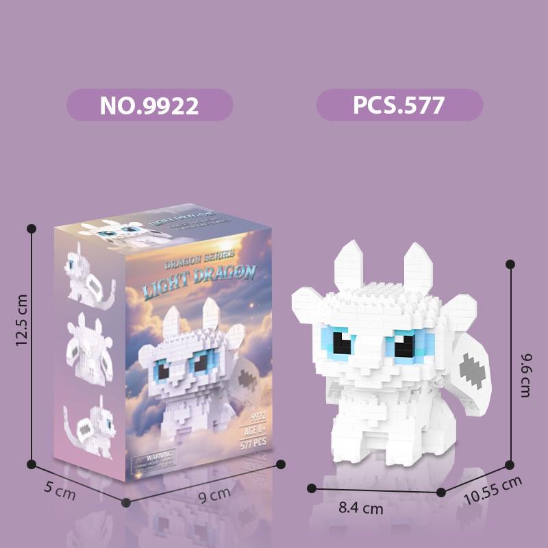 Halloween Series Cartoon Character Building Blocks - Educational Toy Set