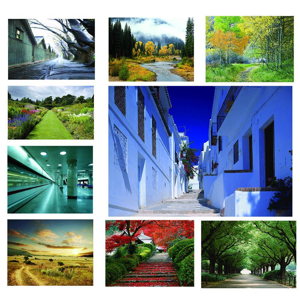 

Road Theme Background Cloth for Indoor And Outdoor Decor,Holiday Events,Parties,Photo Booth Studio Props,Wedding 100x150cm-Frameless