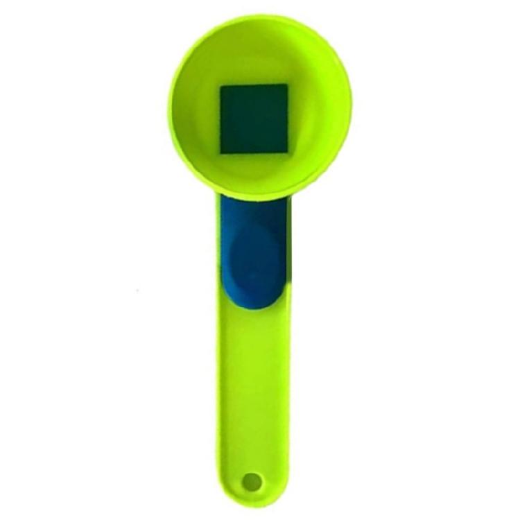 Ergonomic Long Handle Funnel Scooper Protein Powder Measuring Sliding Spoon Kitchen Accessories for Fitness Enthusiasts