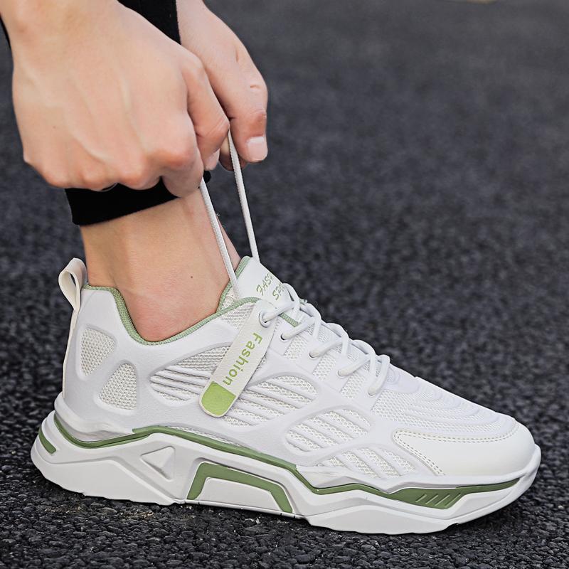 Men's Trend Clunky Sneaker Outdoor Non Slip Breathable Casual Running Sport Shoes Comfortable Work Shoes