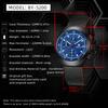 BENYAR 5200 Men's Multi Functional Timing Quartz Watch Calendar Night Light Waterproof Stainless Steel Watches for Man
