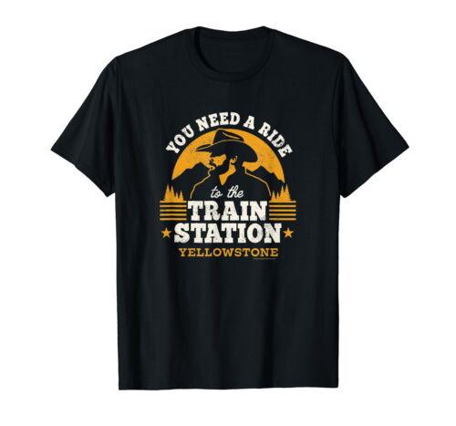 

2025 new model Yellstone T Shirts for Women -Need a to the Train Station T-Shirt S