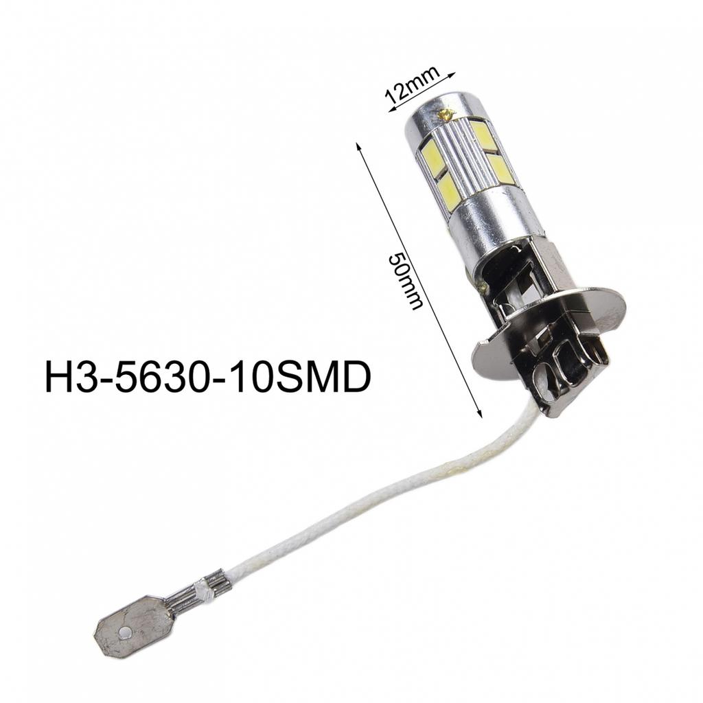 LED Front Fog Light 12V 360° Lighting Aluminum Alloy