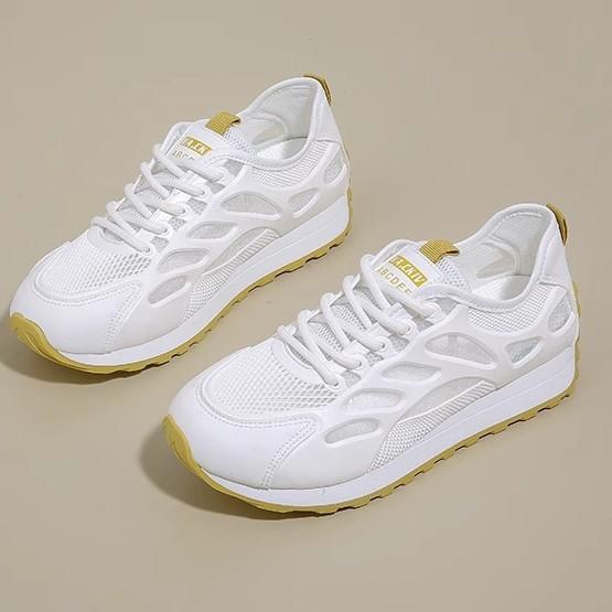 Summer Explosion 2025 New Thick-soled German Training Shoes Women's Thin Mesh Breathable Forrest Gump Casual Sports Dad Shoes