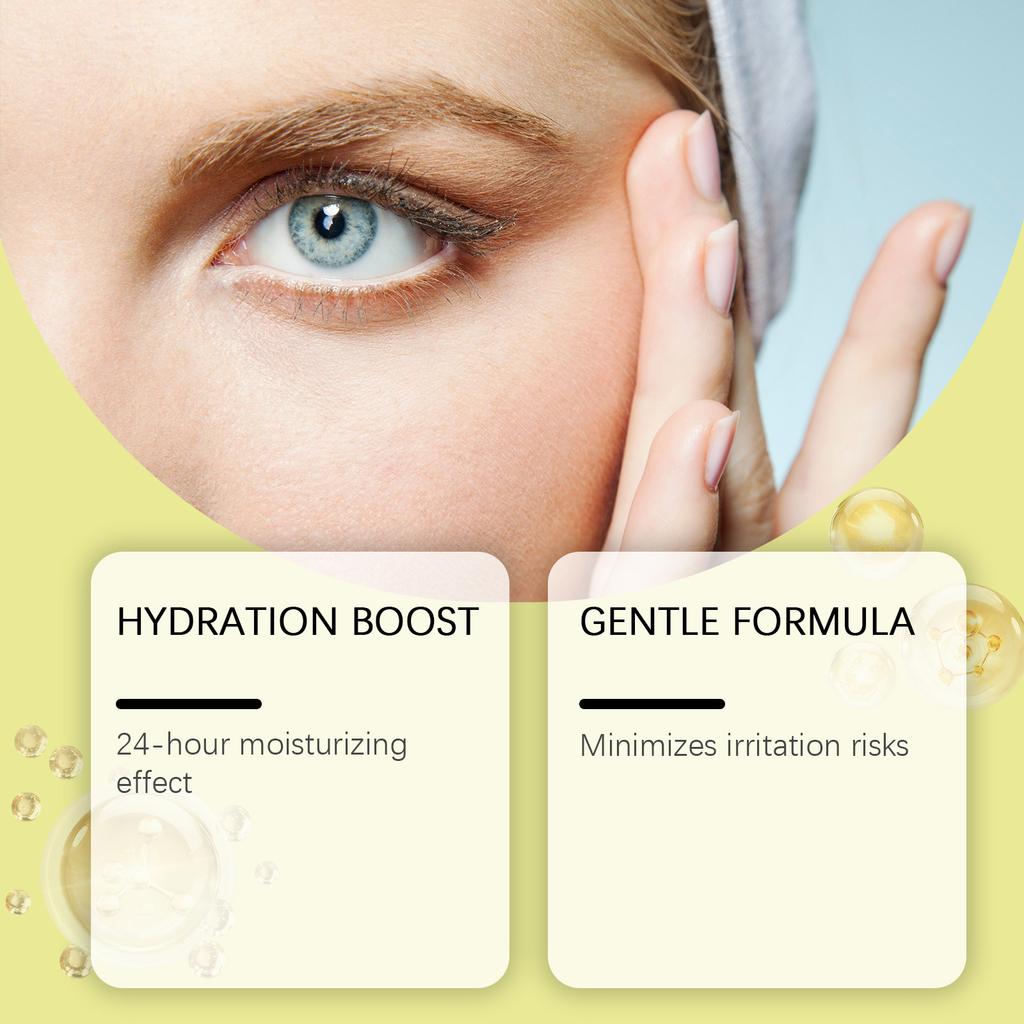 Retinol Hydrating Eye Cream – Gentle Moisturizing Care for Dark Under-Eye Circles, Smoothing & Nourishing Treatment