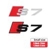 3D ABS S3 S4 S5 S6 S7 S8 Písmenný Znak Dekorace Nálepka na Zadní Kufr Karoserie Auta Pro Audi A1 A2 A3 A4 A5 A6 Q3 Q5 Příslušenství
