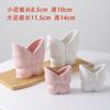 European Creative Bow Vase Living Room Dining Room Holiday Desktop Decoration Ornament Butterfly Surface Carving Design Vases