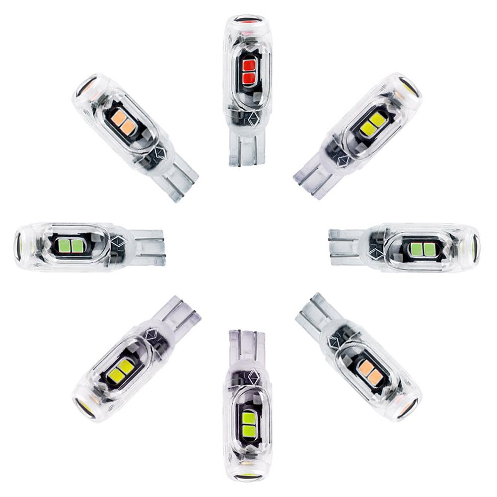 1Pc T10 Motorcycle Car Turn Light LED Canbus 5SMD Beacon Gap Light Day Driving Reading License Plate Light