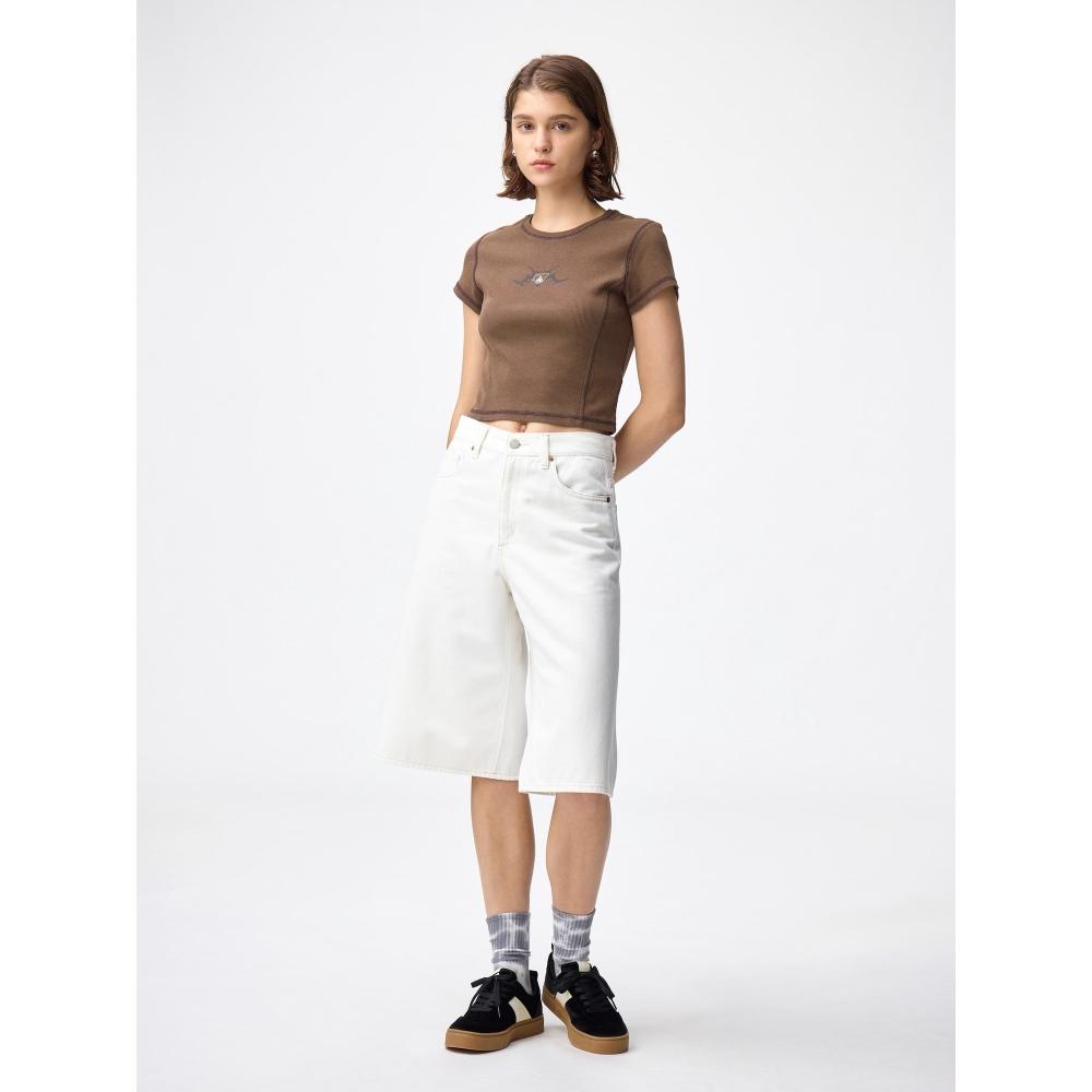 GU by Uniqlo Rib Mini T Kuromi