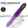 Sex Machine Teleskopický vibrátor Dildo Automatický masážní masážní přístroj Up Down Bod G Zatahovací Pussy Toy Sexuální hračky pro dospělé