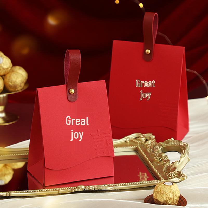 2025 Elegant Wedding Favor Candy Boxes: Full Moon Gift Bags