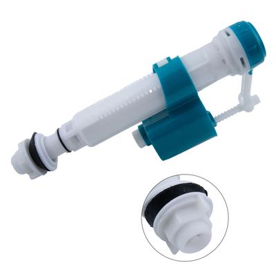 1*Cistern Fill Valve Toilet Tank High Pressure Water Drainage Valve 21-30cm (adjustable) Hand Press Control Bathroom Accessories