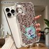 Phone Case: 2D Flat Design, Suitable for iPhone 18 17 16 15 14 13 Pro, Transparent with Corner Protection, Bunny-ear Girl, Christmas and Halloween Gif
