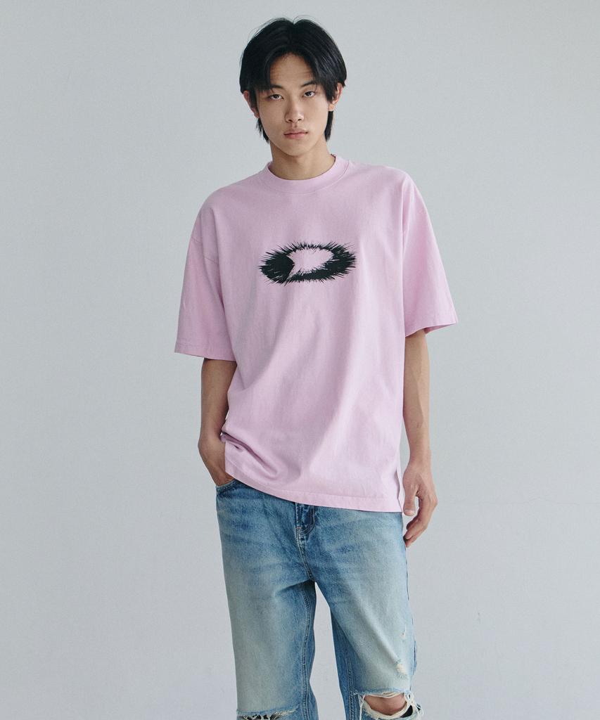 DIMITO Exploding D-Axis Ssv Gd 6.5Oz Tee Pink