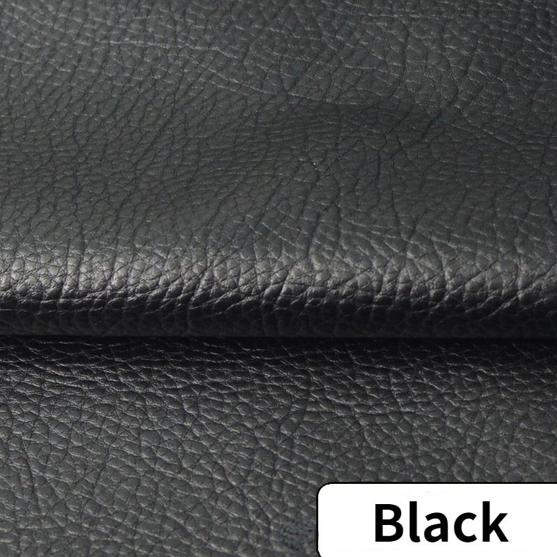 1Pc 100*140cm Litchi PU Leatherette Faux Leather Fabric Synthetic For Sewing Bow Bag Brooches Sofa Car DIY Hademade Material