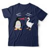 Pingu T-shirt Noot Noot Honk Honk Unisex en Untitled Goose Game Grappig