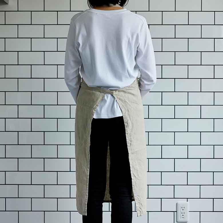 Linen Apron and Tea Towel Gift [Dean & Deluca]