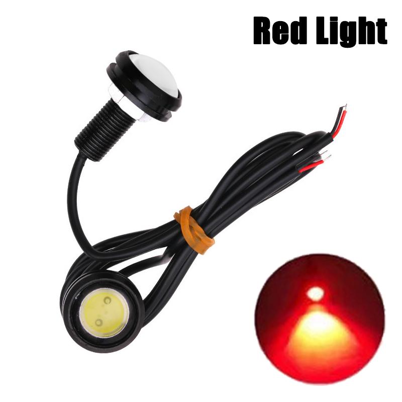 2Pcs Universal Car Motor Eagle Eye DRL Led Daytime Motorcycle Backup Reversing Parking Signal Automobiles Lamps Car Styling 12V