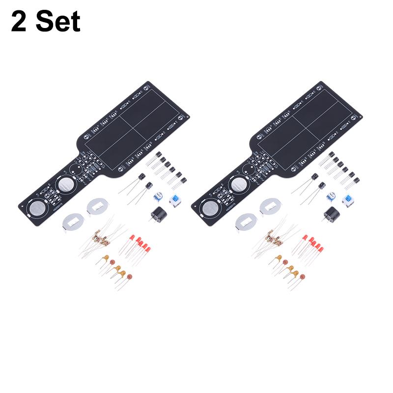 Mini Handheld Simple Metal Detector Led Light Alarm Flashing Welding Practice Diy Electronic Kit Welding Training Kit