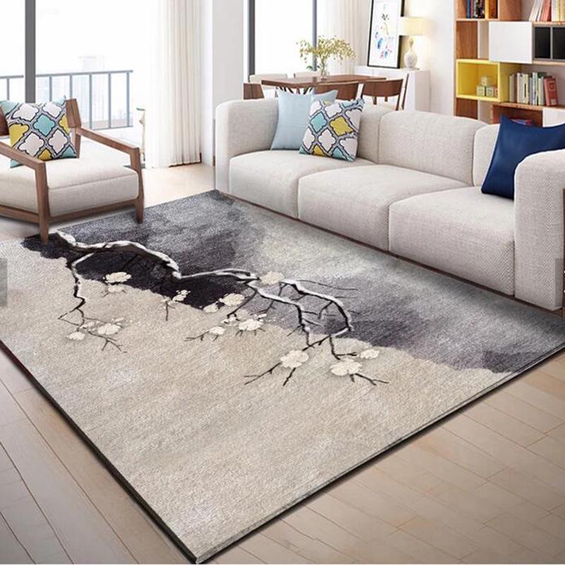 Luxurious Nordic Living Room Carpet & Bedside Blanket