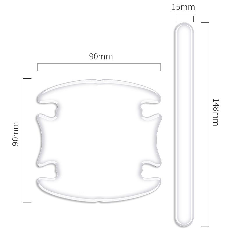AIK1 Car Door Edge Anti Scratch Collision Protection Strip Sticker for KIA K2 K3 K5 K7 Soul Seltos Sportage Sorento Rio Forte Stinger