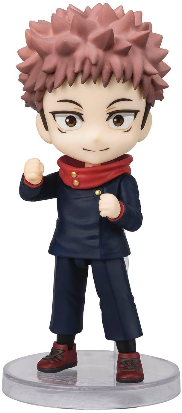 

TAMASHII NATIONS Figuarts mini Jujutsu Kaisen Itadori approximately PVC ABS painted action figure Yuji, 90mm, & синий