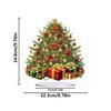 2D Flat Xmas DIY Diamond Painting Tabletop Ornaments Kit Diamond Painting Desktop Ornaments Kit for Home Office Desktop Decor
