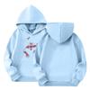 Kids Long Sleeve Pullover Sweatshirt, Loose Fit Letter Print Top for Boys and Girls