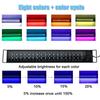30-60cm 24/7 Decoração de Aquário Lâmpada de Crescimento de Plantas Aquáticas Tanque de Peixes Luz de Aquário Iluminação de Espectro Completo Luz LED