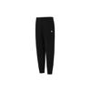 Knitted Sweatpants Men's Black Moderate Cuffed Pants H39314