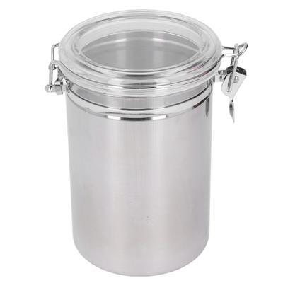 Stainless Steel Sealed Can Food Storage Container Airtight Canister for Dried Fruit Milk Powder Tea