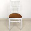 45-48Cm Chair Solid Color Stretch Cover Slipcovers Removable Elastic Dining Seat Case Wedding Hotel Banquet Office Seat Protect
