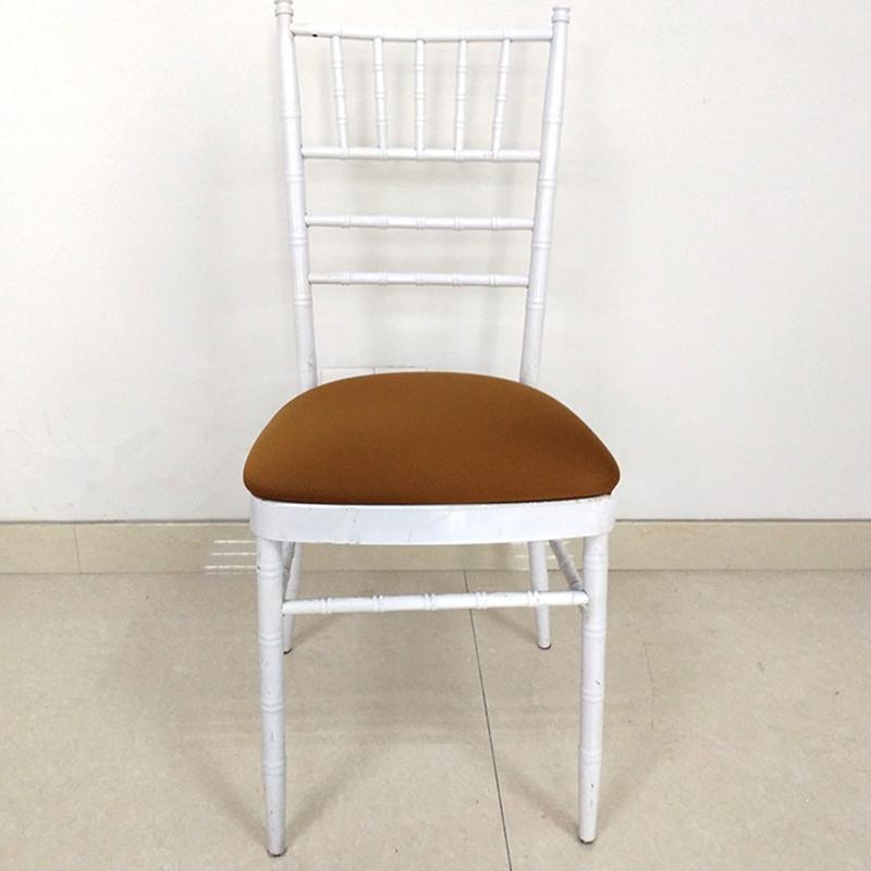 45-48 cm Židle Jednobarevný strečový potah Potahy Snímatelné elastické Jídelní Pouzdro na sedátko Svatba Hotel Banket Kancelář Seat Protect